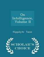 On Intelligence; Volume 2 1017886377 Book Cover
