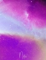 Notes: Starry Galaxy College Ruled Notebook Journal - 110 Pages - Large (8.5 x 11 inches) 1693351692 Book Cover