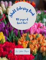 Adult Coloring Book: 100 pages of quiet time. Fun & Relaxing. Great for stocking stuffers or a gift for any occasion! B09488J1NM Book Cover