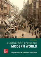 A History of Europe in the Modern World 1260687325 Book Cover