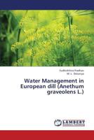 Water Management in European dill 365936942X Book Cover