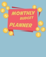 Monthly Budget Planner: Expense tracker bill organizer notebook to manage personal finance (140 pages 8 x 10'') Finance Journal planning workbook 1671249283 Book Cover