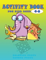 ACTIVITY BOOK FOR KIDS AGES 4-8: ELEPHANT coloring pages with sudoku 5x5  pages for kids  all 80 pages B087SN7378 Book Cover