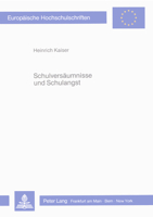 Schulversaeumnisse Und Schulangst: Eine Empirische Analyse Der Einflussfaktoren 3820477837 Book Cover