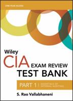 Wiley CIA Test Bank 2019: Part 1, Essentials of Internal Auditing 1119524393 Book Cover