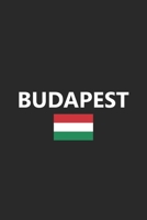 Budapest: Hungary Hungarian Flag Country Notebook Journal Lined Wide Ruled Paper Stylish Diary Vacation Travel Planner 6x9 Inches 120 Pages Gift 1710193905 Book Cover