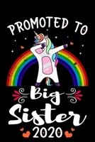 Promoted To Big Sister 2020: Only The Best Sisters Get Promoted To Big Sister Journal - Pregnancy Announcement Gift Journal - New Parents Pregnancy Suprise Announcement Journal. 1705418279 Book Cover