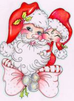 Sherri Baldy My Besties Santa's Little Helpers Coloring Book 1945731222 Book Cover