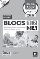 Réussite ASSP Nutrition et techniques pro. BLOCS 1234 - Bac Pro ASSP - Ed. 2026 - Corrigé (French Edition) 2216178403 Book Cover
