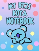 My BT21 KOYA Notebook for BTS ARMYs: Wide Ruled Composition Journal for daily and school activities, diaries, notes and whatever comes to mind . 1673755836 Book Cover