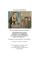 Questions gênantes aux chrétiens (French Edition) B0F92SD1GM Book Cover