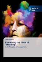 Examining the Place of "Meaning" 6209493971 Book Cover