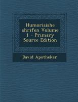 Humorisishe shrifen Volume 1 B0BPTF9Y6H Book Cover
