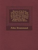 Memoirs of Sir Ewen Cameron of Locheill 1015506933 Book Cover