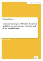 Implementierung Der ISO 9000 Ff. Im Vieh- Und Fleischverarbeitenden Gewerbe Und Deren Auswirkungen 3838606310 Book Cover