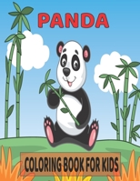 Panda Coloring Book for Kids: A Panda Coloring Book for Kids This Unique Collection of Coloring Pages for Toddlers B09DJ7M1DF Book Cover