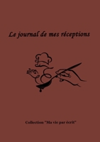 Le journal de mes réceptions 2322180181 Book Cover