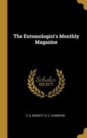 The Entomologist's Monthly Magazine 1296443612 Book Cover