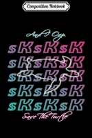 Composition Notebook: SkSkSk and I oop Save Turtle Funny Meme n Girls & Womens Pullover Hoodie Journal/Notebook Blank Lined Ruled 6x9 100 Pages 1706436971 Book Cover