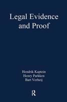 Legal Evidence and Proof: Statistics, Stories, Logic (Applied Legal Philosophy) 075467620X Book Cover