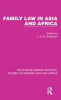 Family Law in Asia and Africa 1032152737 Book Cover
