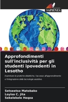 Approfondimenti sull'inclusività per gli studenti ipovedenti in Lesotho (Italian Edition) 6206957225 Book Cover