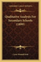 Qualitative Analysis for Secondary Schools 1021687758 Book Cover