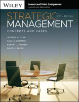 Strategic Management 1394161905 Book Cover