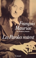 Les Paroles restent 2246355710 Book Cover