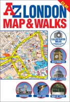 A-Z London Map and Walks 1843480298 Book Cover