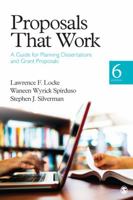 Proposals That Work: A Guide for Planning Dissertations and Grant Proposals (Proposals That Work: A Guide for Planning) 1412924235 Book Cover