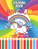 Unicorn Coloring Book for Kids 3 Years and Up: color books for kids/ 50 Pages, 8.5×11, Soft Cover, Matte Finish B08TQ7F1R8 Book Cover