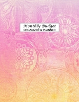 Monthly Budget Organizer & Planner: Expense Tracker Notebook. Monthly Budgeting Journal, Finance Planner & Accounts Book to Take Control of Your Money. 1710926708 Book Cover