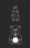 where the crow meets the teddy bear B0FWKBY61L Book Cover