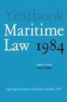 Yearbook Maritime Law: Volume I 9401737096 Book Cover