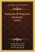 Elements of Projective Geometry 101556786X Book Cover