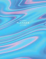 Academic Planner 2019-2020: Weekly & Monthly Planner - Achieve Your Goals & Improve Productivity - Holographic Effect 1095030159 Book Cover