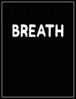 Breath: Black and white Decorative Book | Perfect for Coffee Tables, End Tables, Bookshelves, Interior Design & Home Staging Add Bookish Style to Your Home| Breath 1699741719 Book Cover