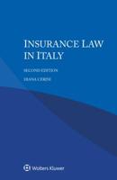 Insurance Law in Italy 9403511443 Book Cover