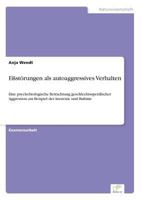 Essstorungen ALS Autoaggressives Verhalten 3838620895 Book Cover