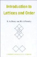 Introduction to Lattices and Order 0521784514 Book Cover