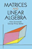 Matrices and Linear Algebra (Dover Books on Advanced Mathematics) 0486660141 Book Cover