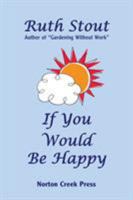 If you would be happy 1684225949 Book Cover