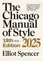 The Chicago Manual Of Style 18th Edition 2025 883548426X Book Cover