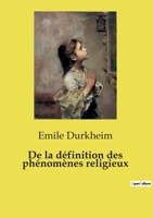 De la définition des phénomènes religieux (French Edition) B0CT2JY36P Book Cover