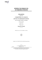Reviewing the Hydrogen Fuel and FreedomCAR Initiatives B0848YF3LH Book Cover