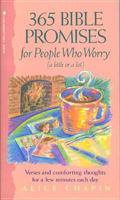 365 Bible Promises for People Who Worry (a little or a lot) 0842370226 Book Cover