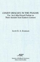 Court Oracles in the Psalms 1589830717 Book Cover