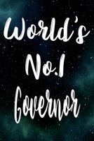 Worlds No.1 Governor: The perfect gift for the professional in your life - Funny 119 page lined journal! 1710611367 Book Cover