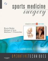 Operative Techniques: Sports Medicine Surgery: Book, Website And Dvd 1416032770 Book Cover